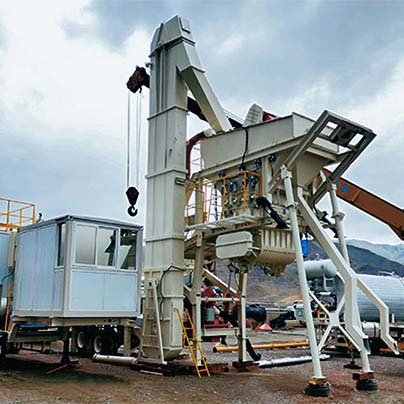 SMAP Super Mobile Batch Mix Asphalt Plant